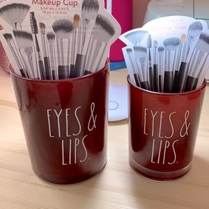 RAE DUNN COSMETIC CUPS! NWT!!!!